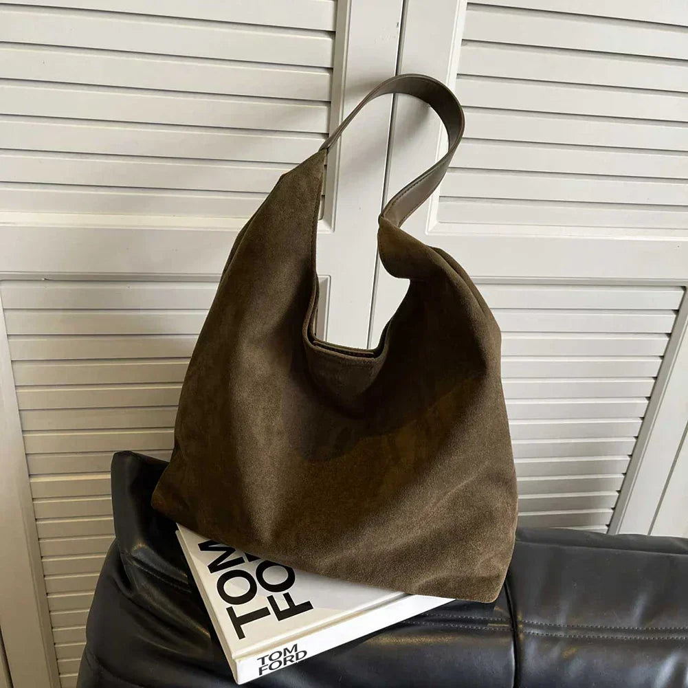 Koriora | Sac Florence Suède  — Luxe Texturé & Style Automne Tendance