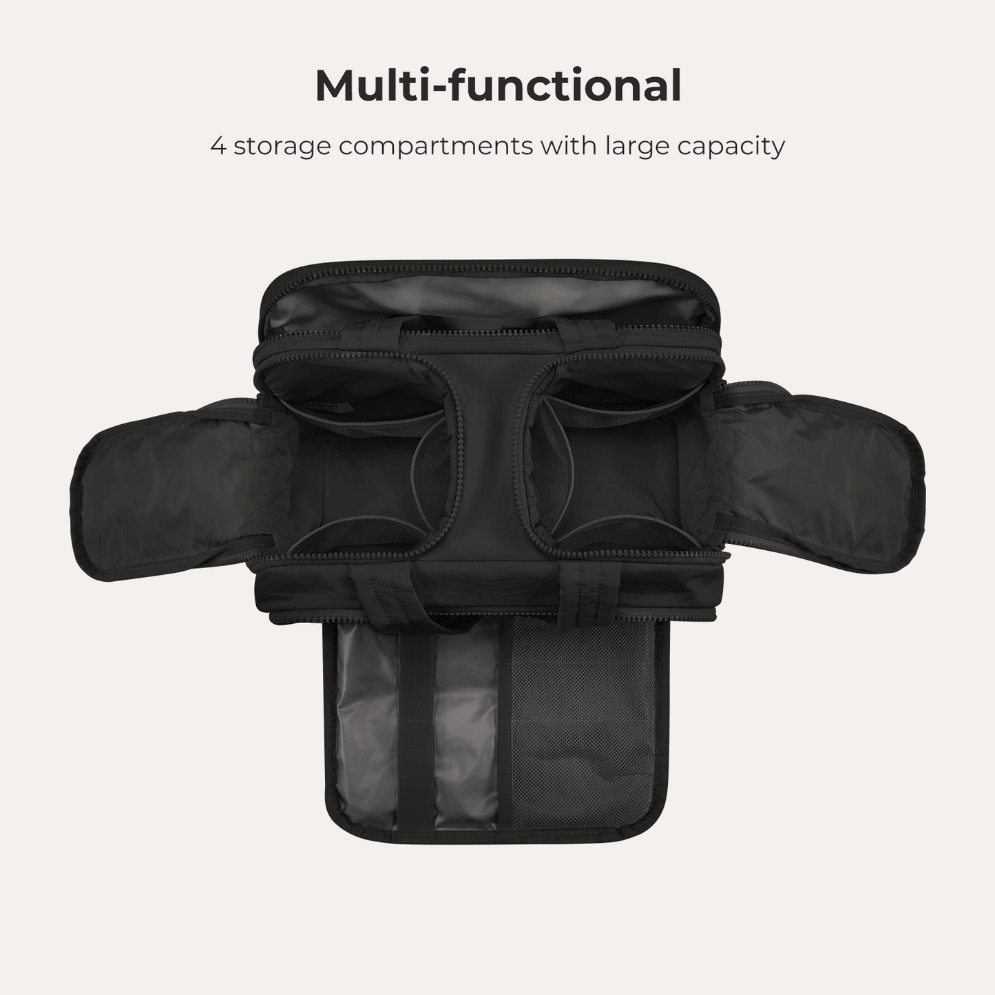 Koriora | Trousse de Toilette Cloud Duffle — Design Nuage Couleurs Vives Voyage