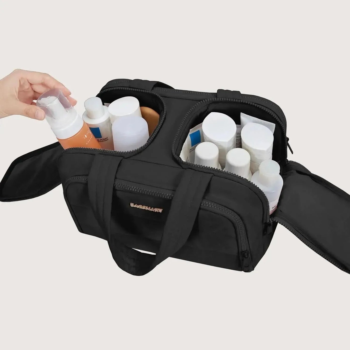 Koriora | Trousse de Toilette Cloud Duffle — Design Nuage Couleurs Vives Voyage