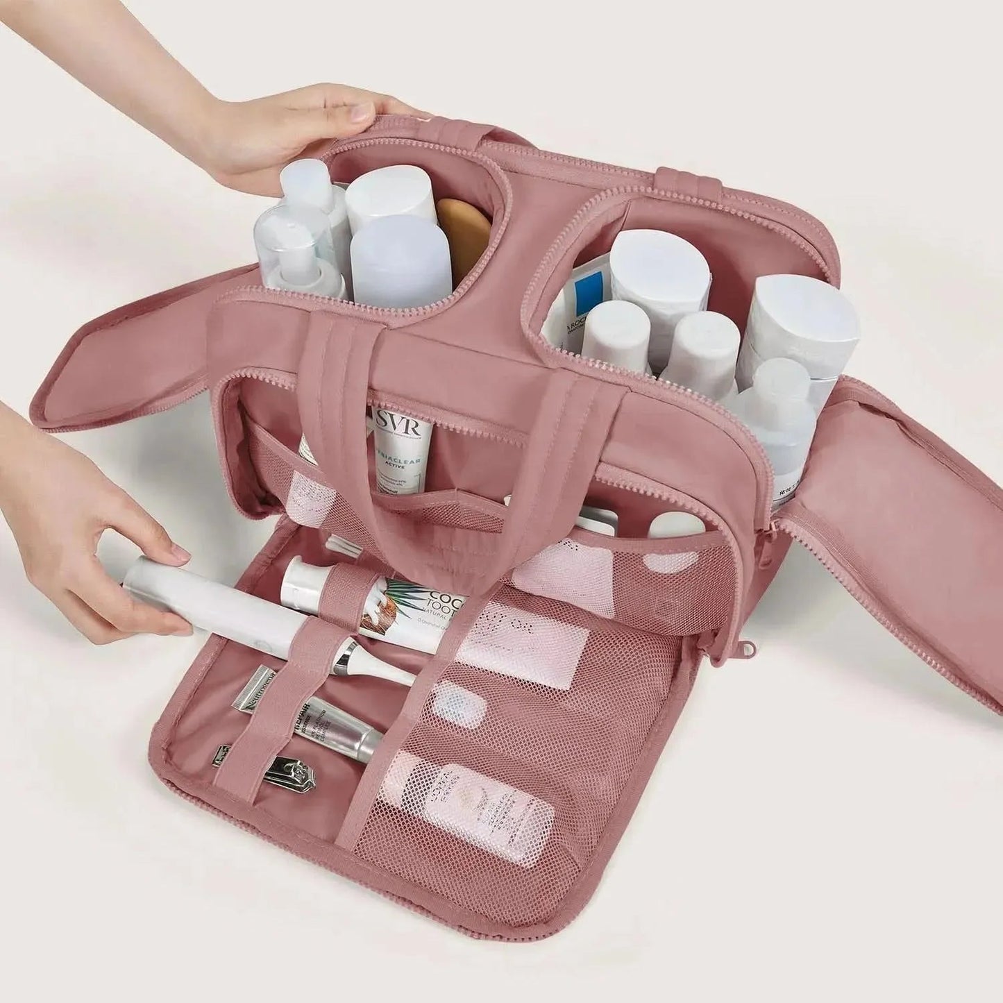 Koriora | Trousse de Toilette Cloud Duffle — Design Nuage Couleurs Vives Voyage
