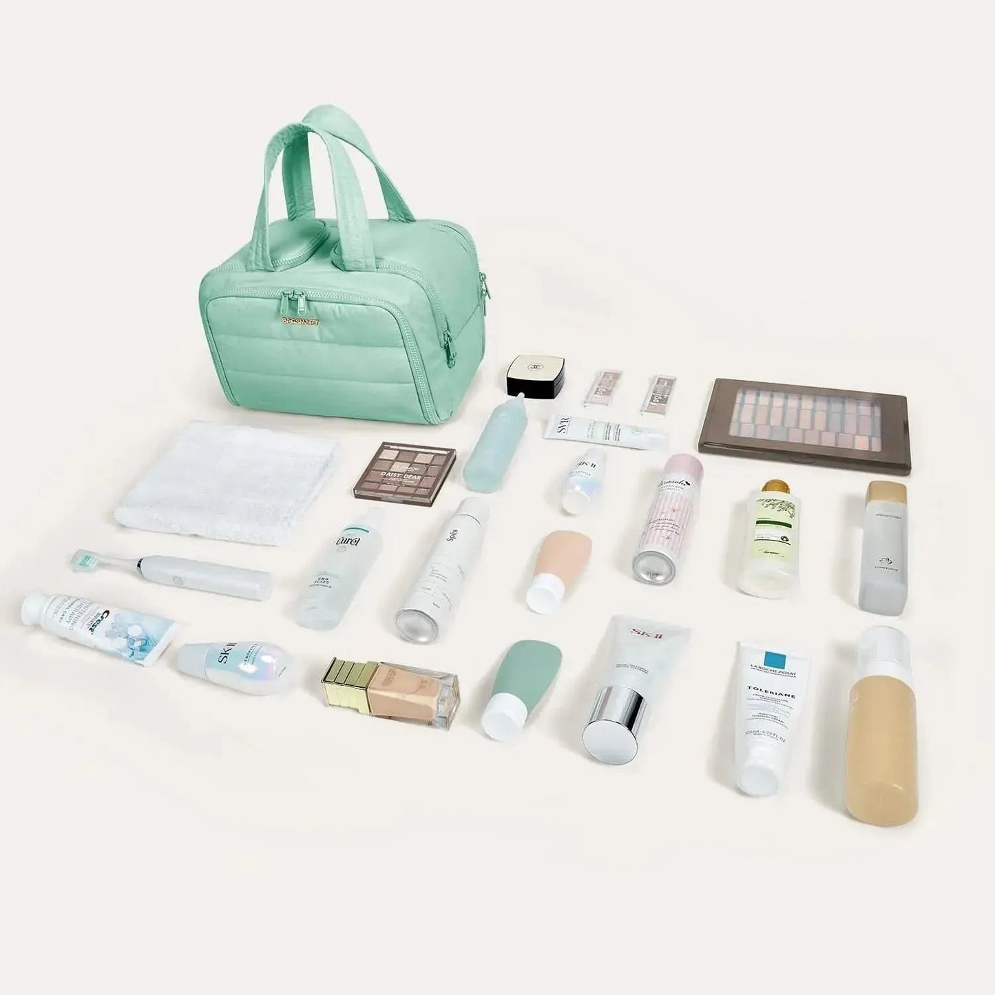 Koriora | Trousse de Toilette Cloud Duffle — Design Nuage Couleurs Vives Voyage