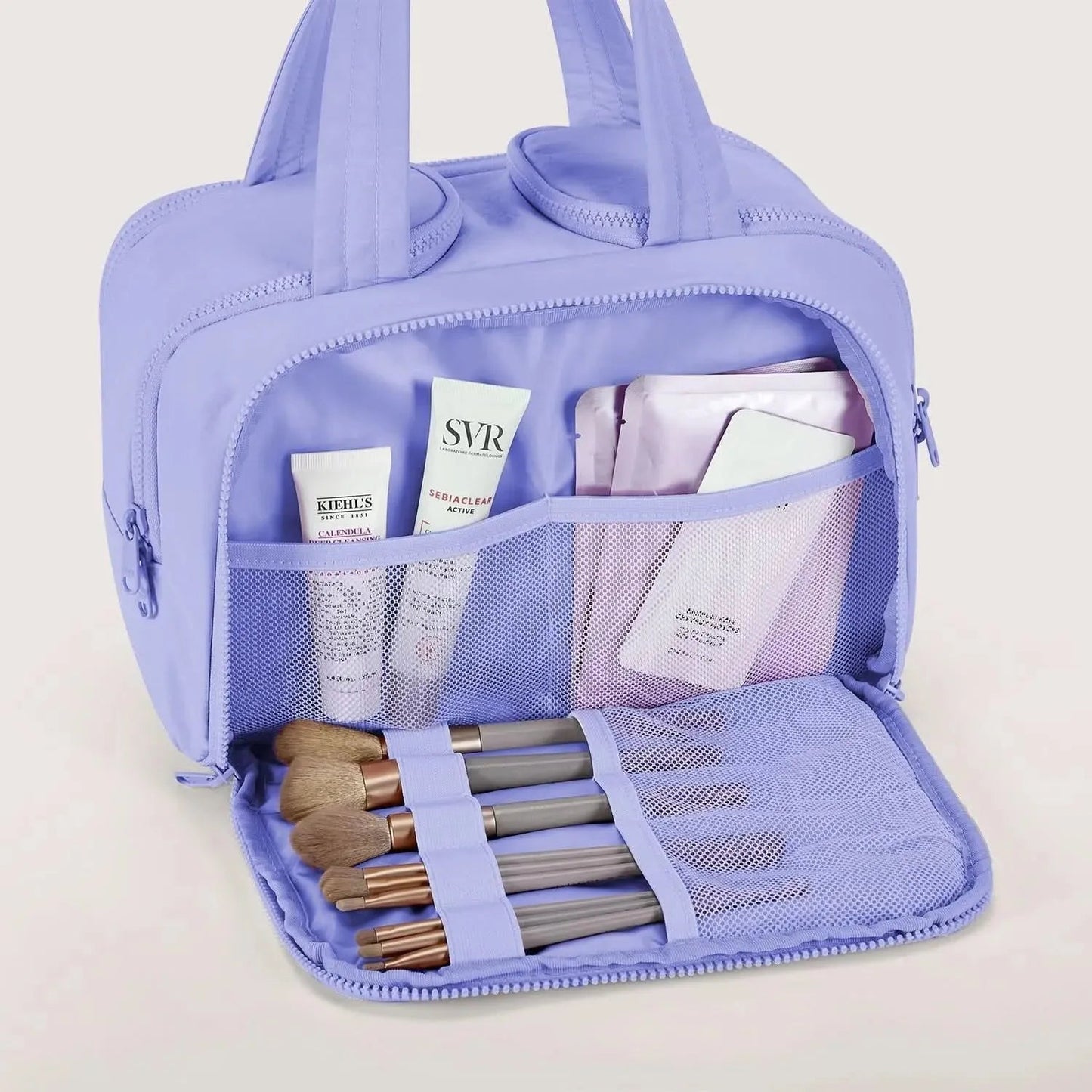 Koriora | Trousse de Toilette Cloud Duffle — Design Nuage Couleurs Vives Voyage