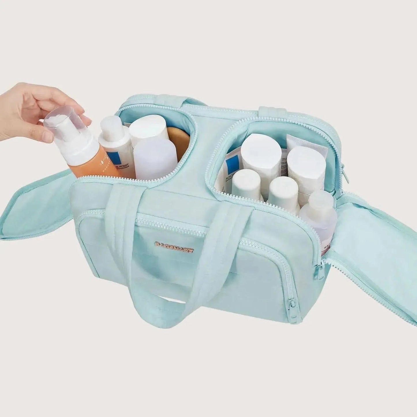 Koriora | Trousse de Toilette Cloud Duffle — Design Nuage Couleurs Vives Voyage