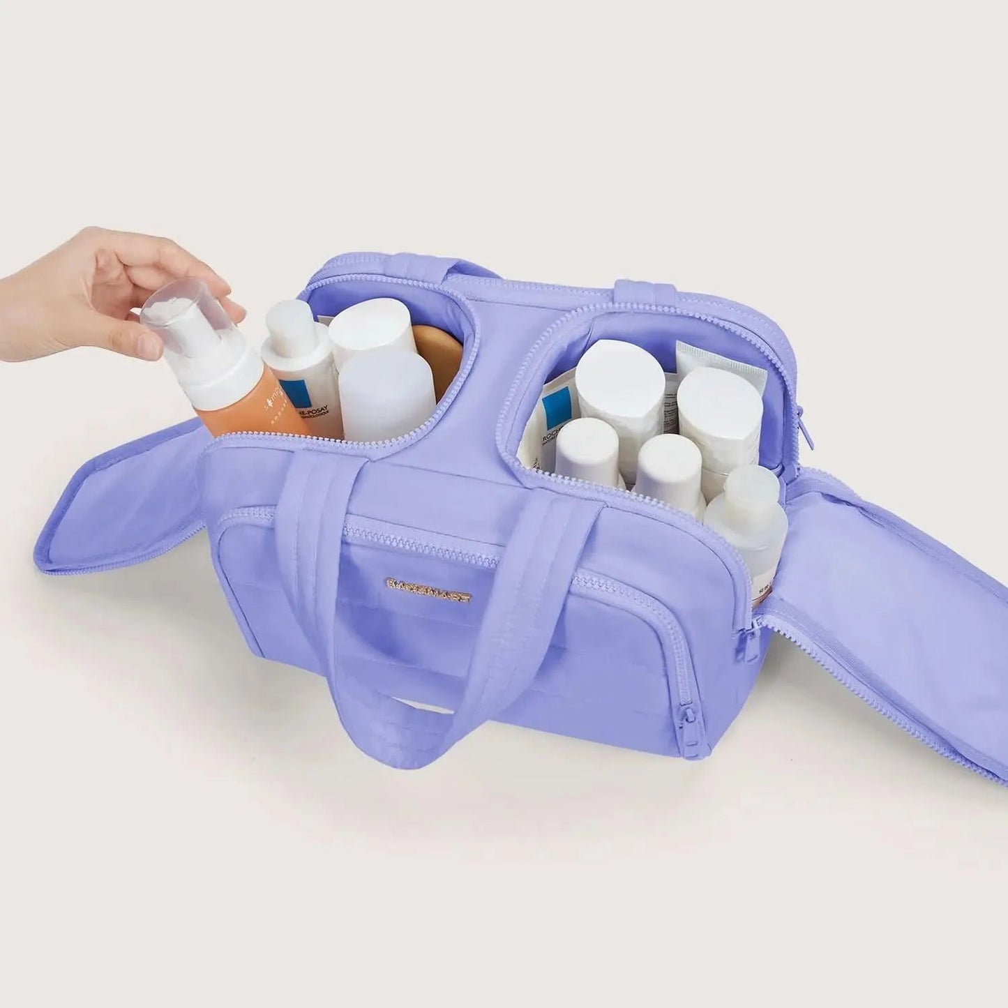 Koriora | Trousse de Toilette Cloud Duffle — Design Nuage Couleurs Vives Voyage