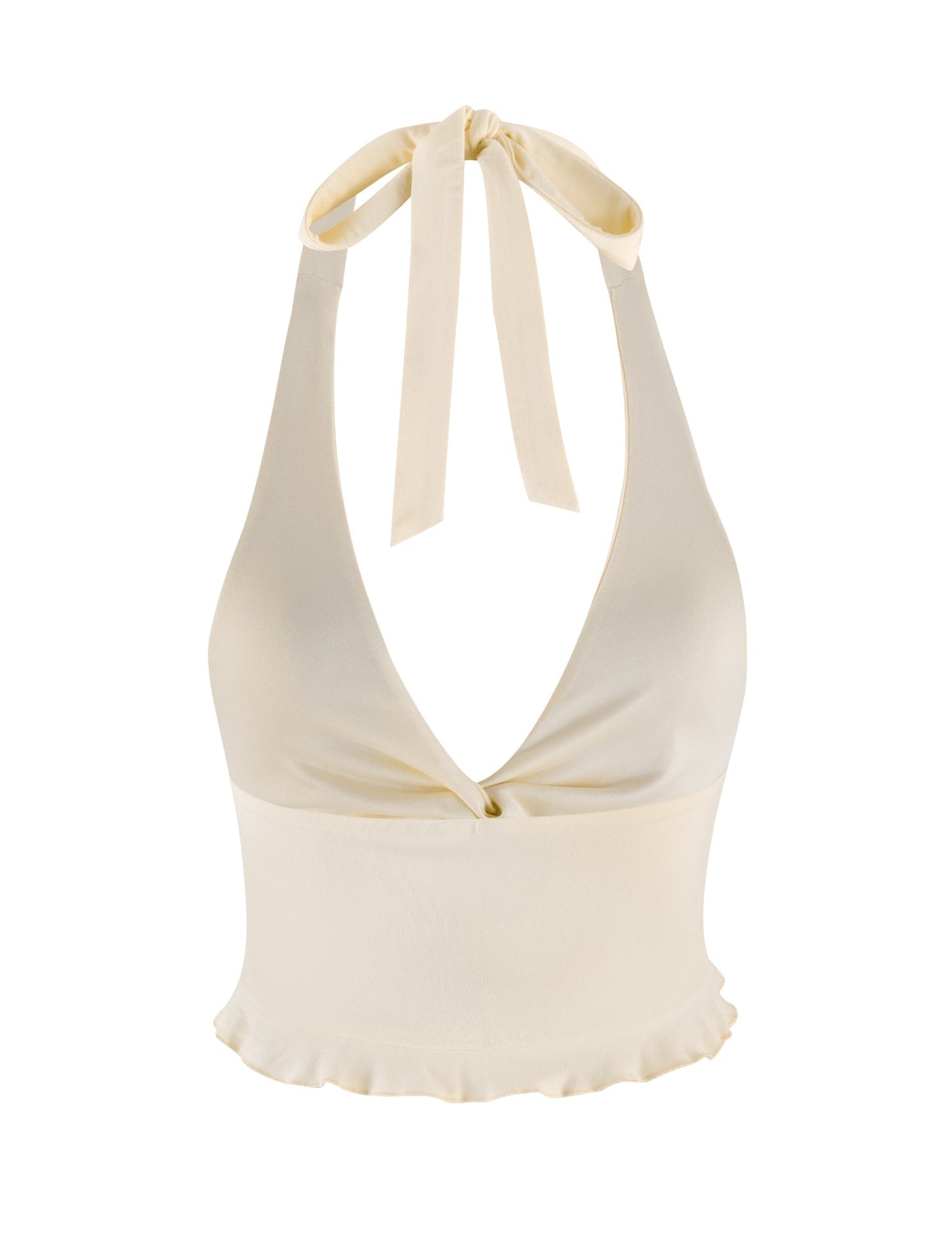 Koriora | Ensemble Halter Maxi Leja — Top Twist & Jupe Fluide Élégante
