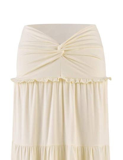 Koriora | Ensemble Halter Maxi Leja — Top Twist & Jupe Fluide Élégante