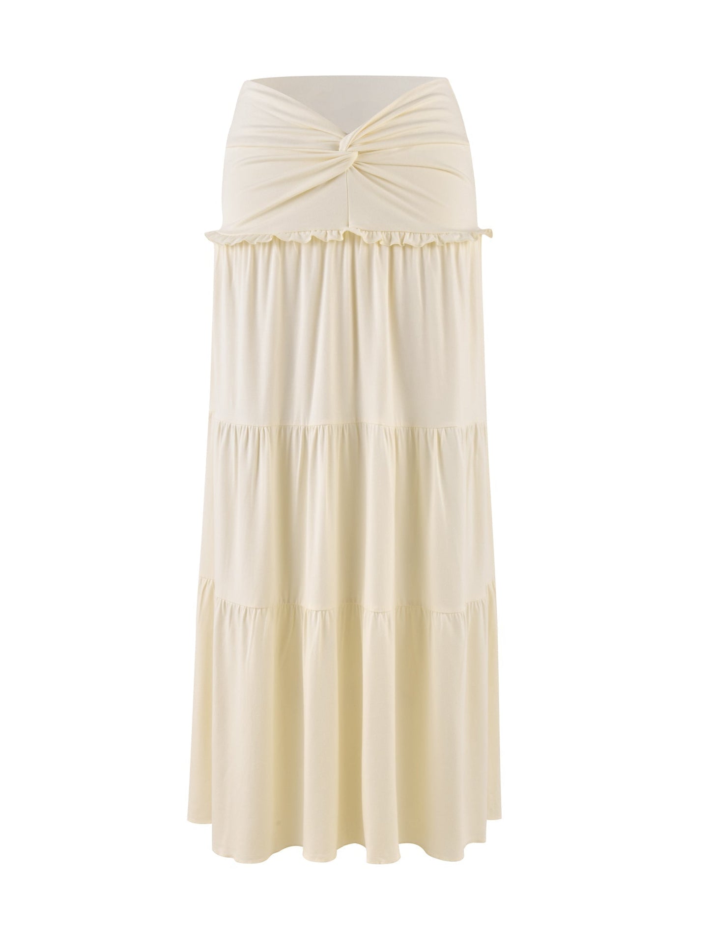 Koriora | Ensemble Halter Maxi Leja — Top Twist & Jupe Fluide Élégante
