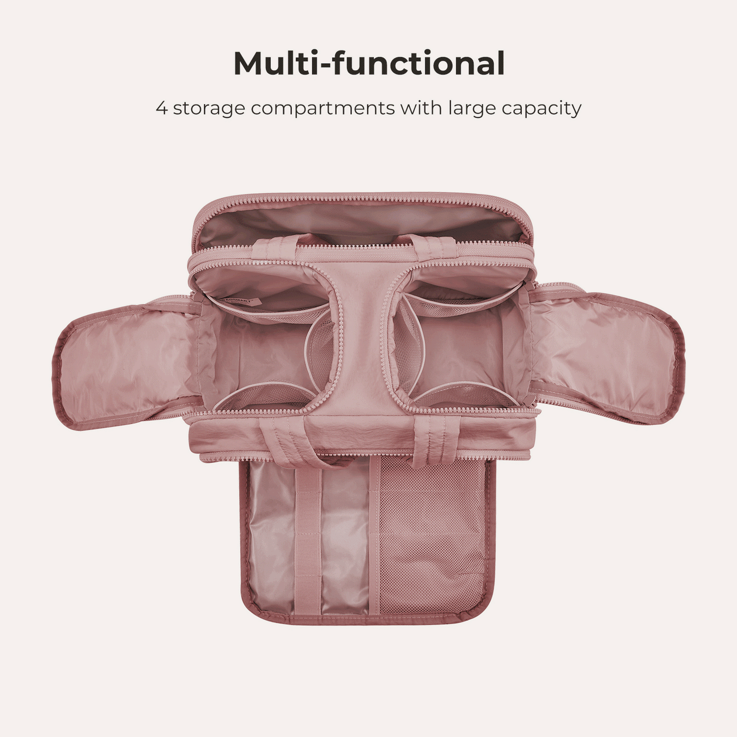 Koriora | Trousse de Toilette Cloud Duffle — Design Nuage Couleurs Vives Voyage