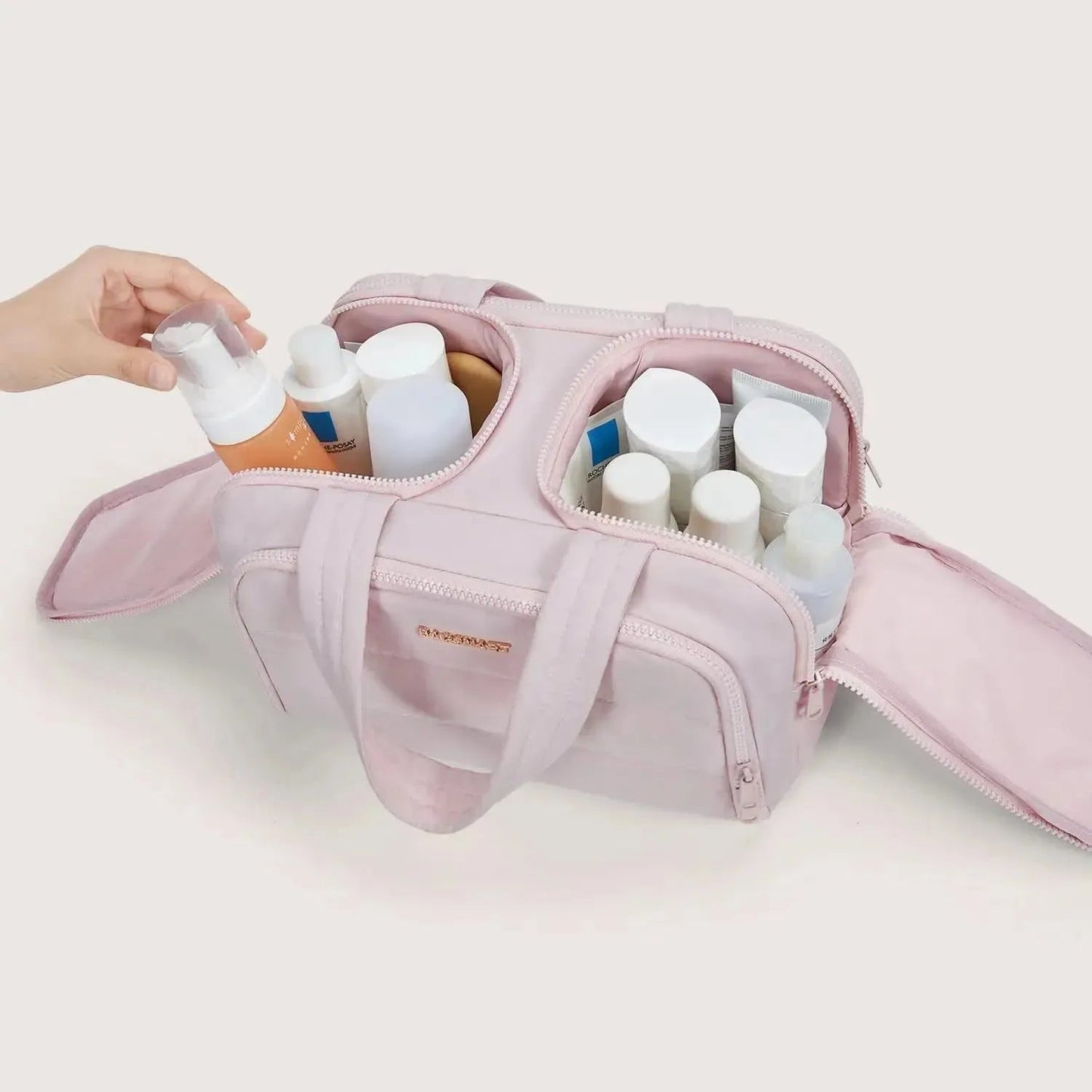 Koriora | Trousse de Toilette Cloud Duffle — Design Nuage Couleurs Vives Voyage