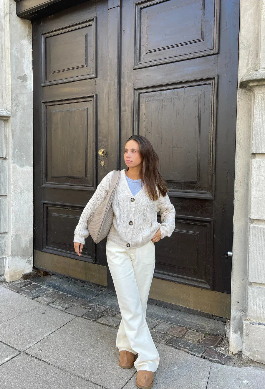 Koriora | Sac NOLA Cuir Vegan 3 Compartiments — Grand Format & Organisation Parfaite