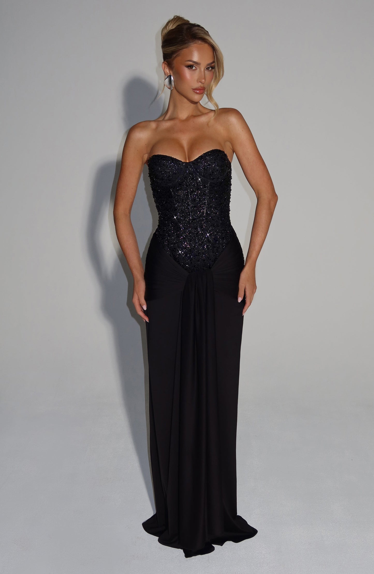 Koriora | Robe longue bustier élégante Soraya