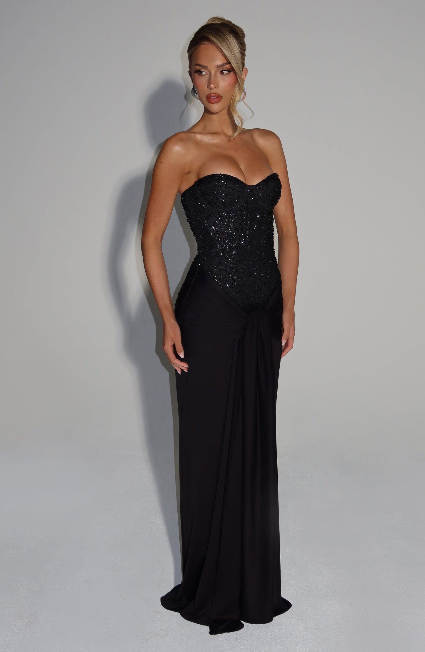 Koriora | Robe longue bustier élégante Soraya