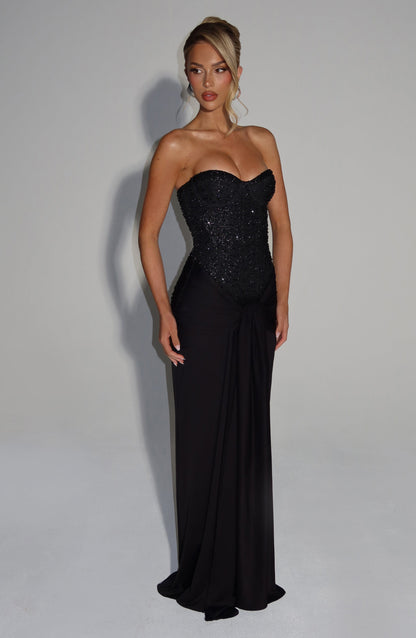 Koriora | Robe longue bustier élégante Soraya