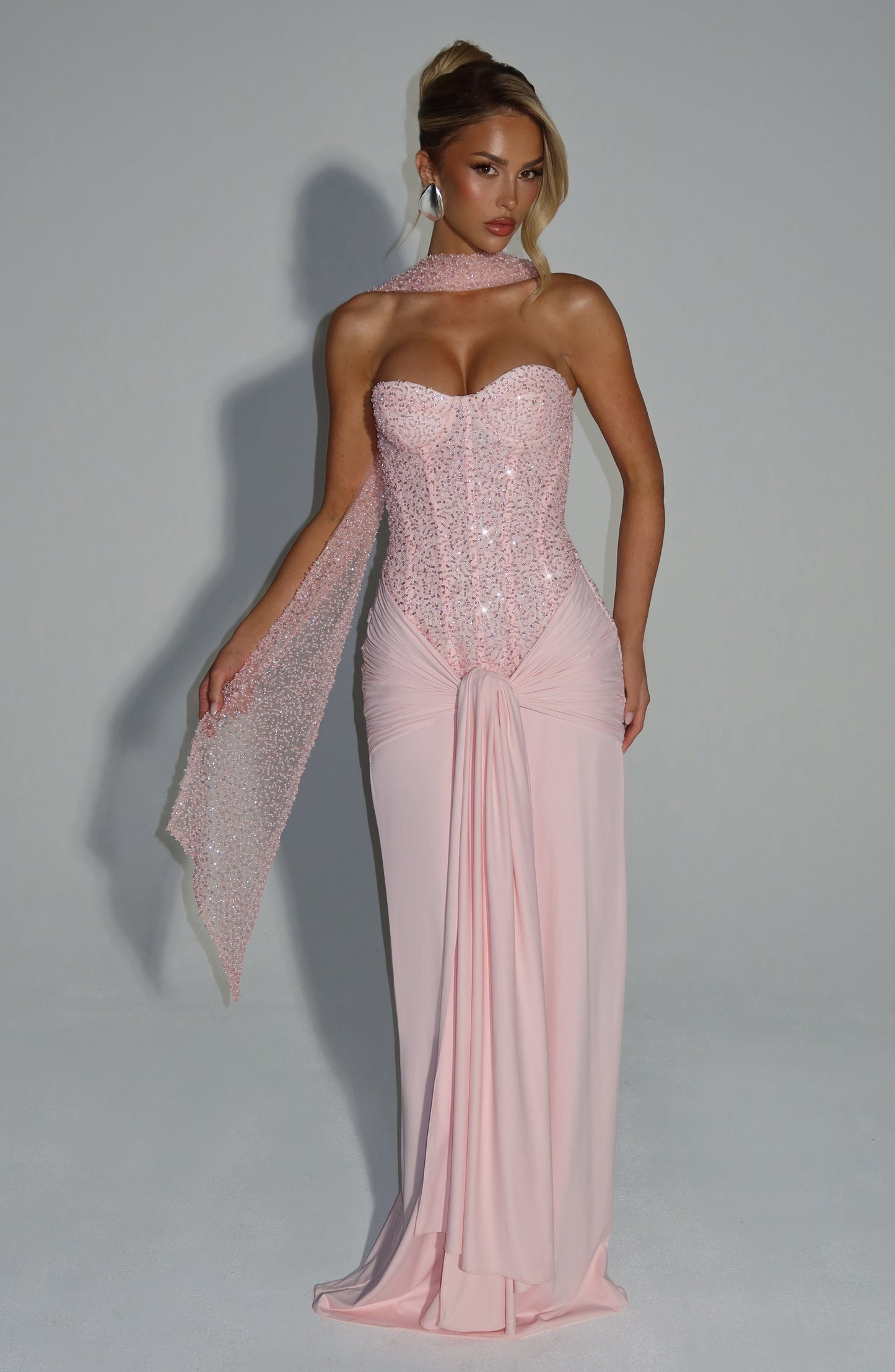 Koriora | Robe longue bustier élégante Soraya