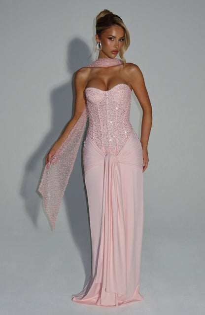 Koriora | Robe longue bustier élégante Soraya