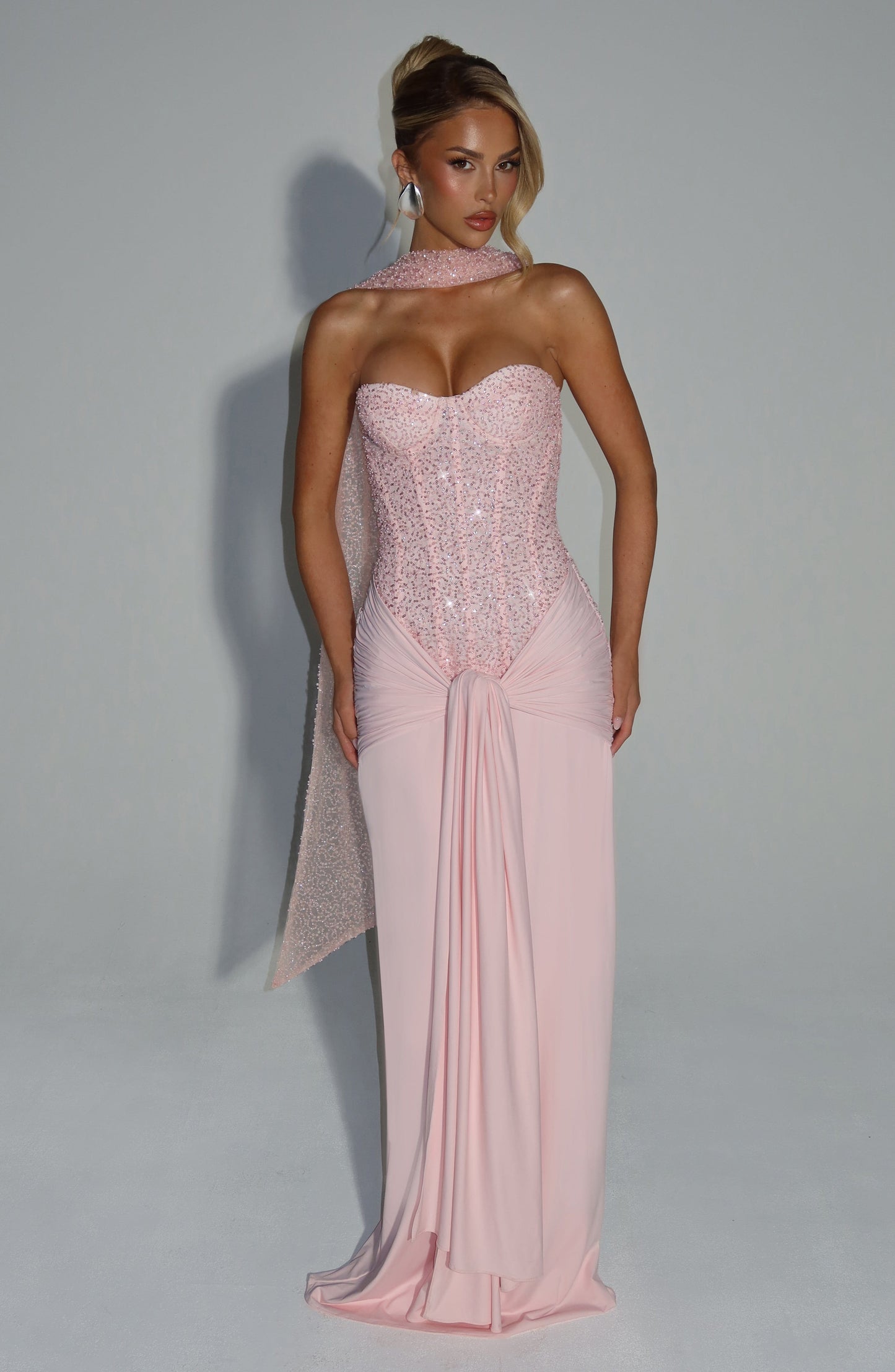 Koriora | Robe longue bustier élégante Soraya