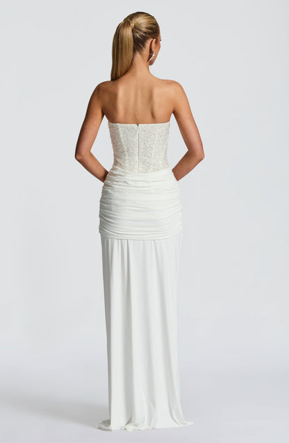 Koriora | Robe longue bustier élégante Soraya