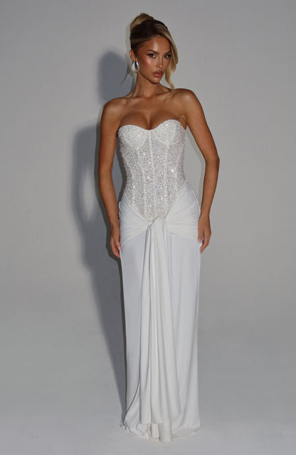 Koriora | Robe longue bustier élégante Soraya