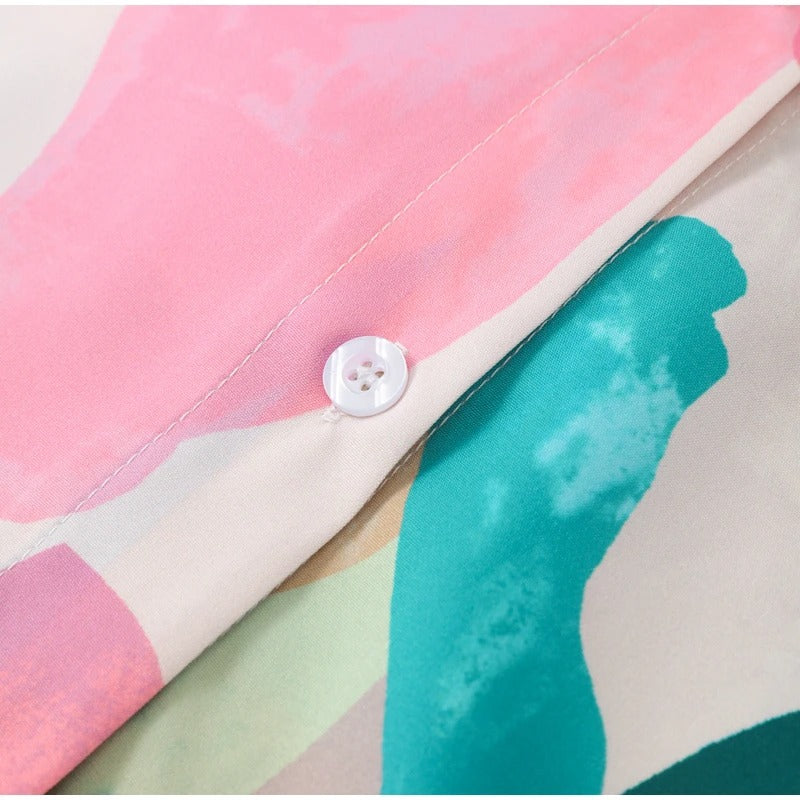 Koriora | Ensemble Riviera Artistique – Chemise fluide & pantalon palazzo