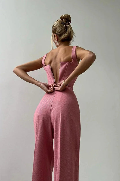 Koriora | Ensemble Blazer & Combinaison Femme — Coupe Structurée & Élégance Professionnelle