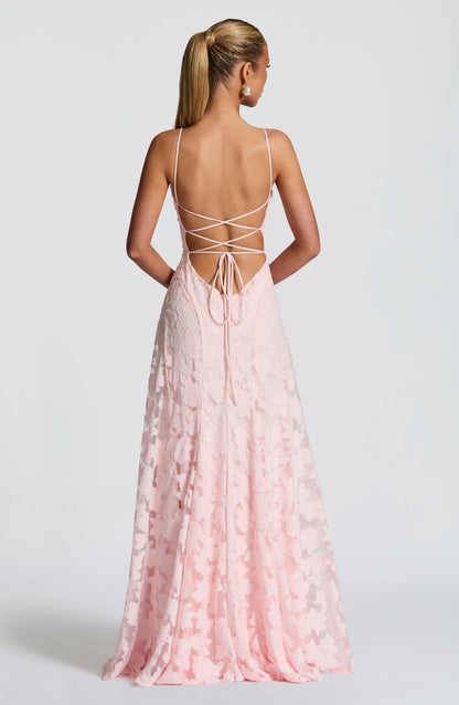 Koriora | Robe longue fleurie romantique Élise