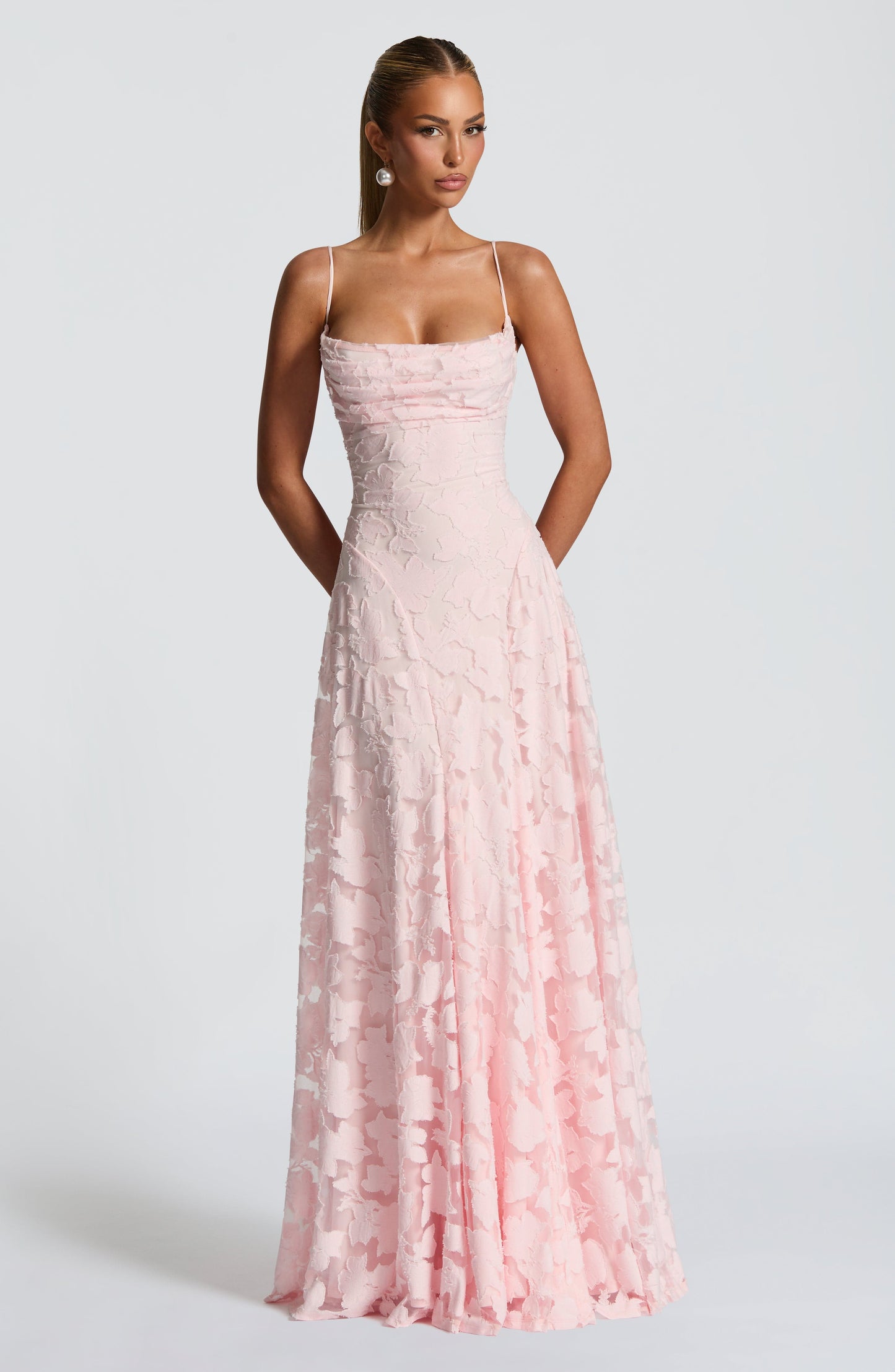 Koriora | Robe longue fleurie romantique Élise