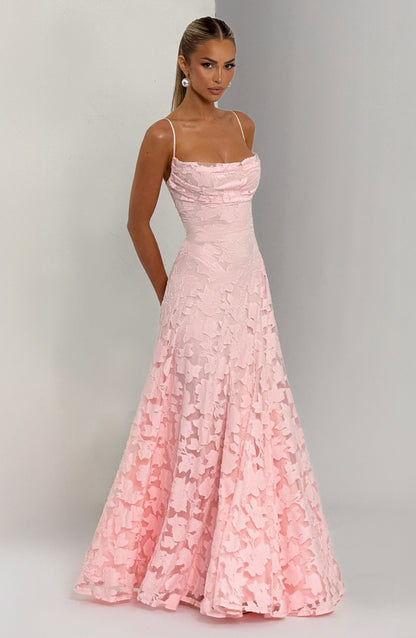 Koriora | Robe longue fleurie romantique Élise