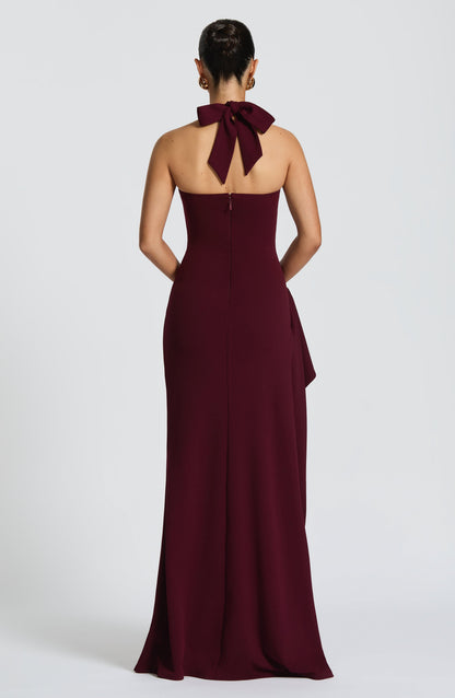 Koriora | Robe longue fendue Genette