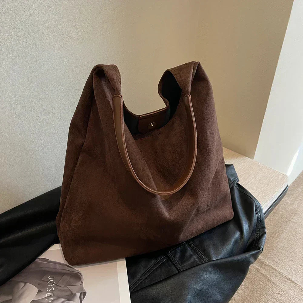 Koriora | Sac Florence Suède  — Luxe Texturé & Style Automne Tendance