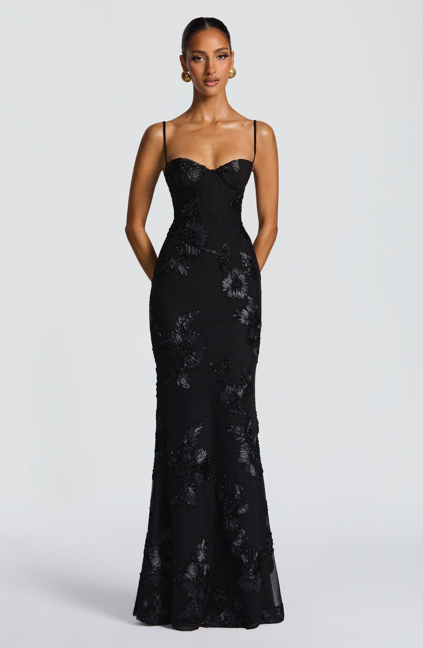 Koriora | Robe longue fleurie Mirelle