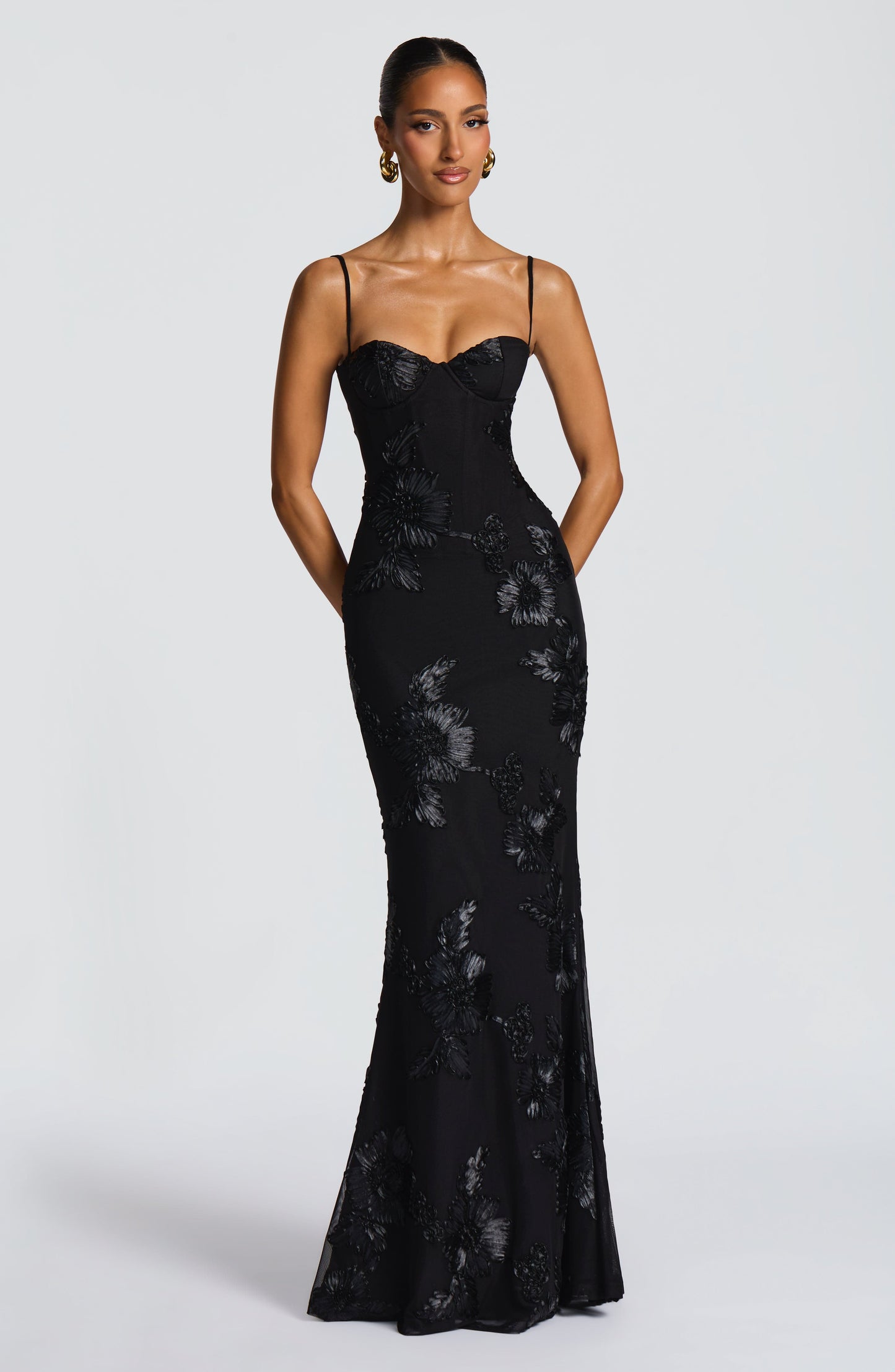 Koriora | Robe longue fleurie Mirelle