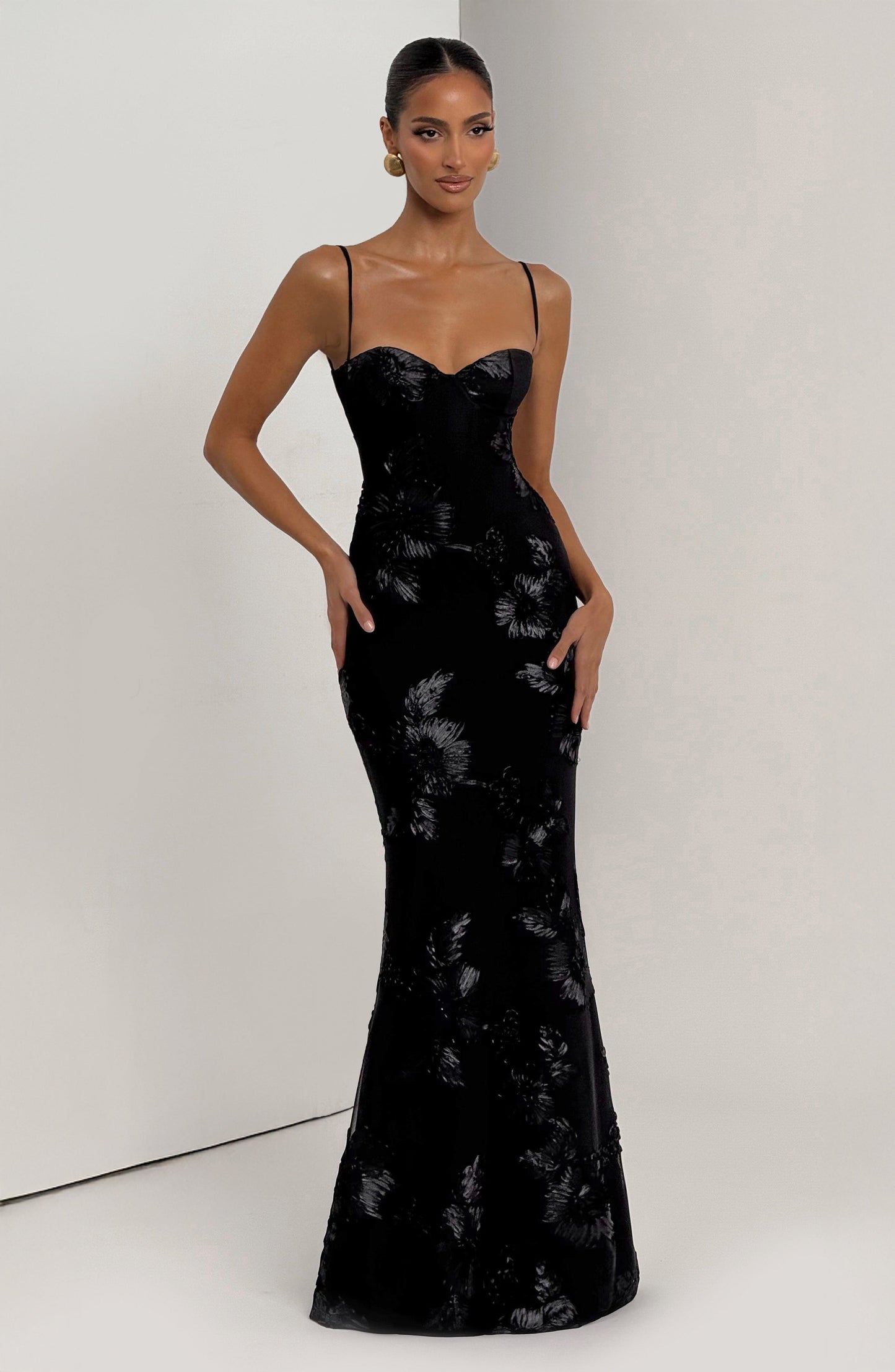 Koriora | Robe longue fleurie Mirelle