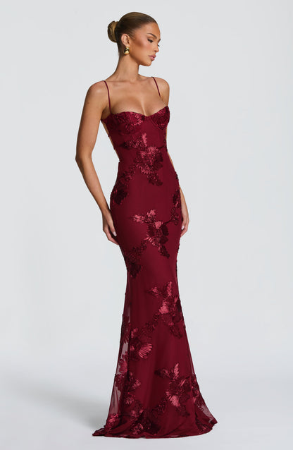 Koriora | Robe longue fleurie Mirelle