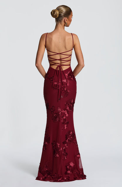 Koriora | Robe longue fleurie Mirelle