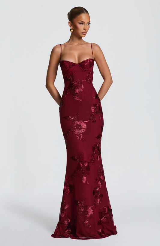 Koriora | Robe longue fleurie Mirelle