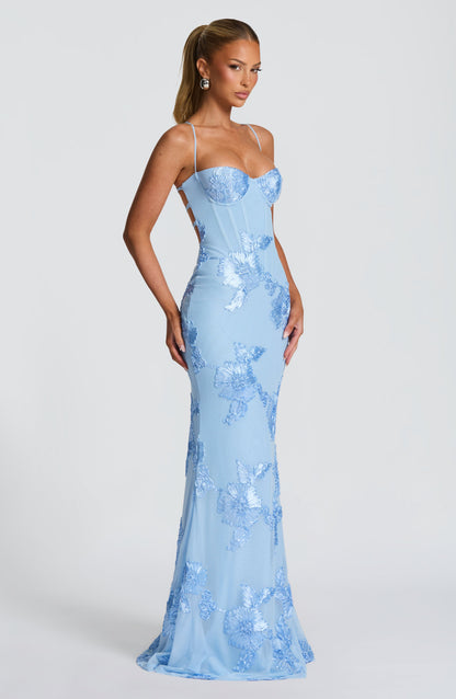 Koriora | Robe longue fleurie Mirelle
