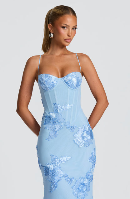 Koriora | Robe longue fleurie Mirelle
