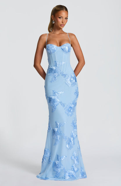 Koriora | Robe longue fleurie Mirelle