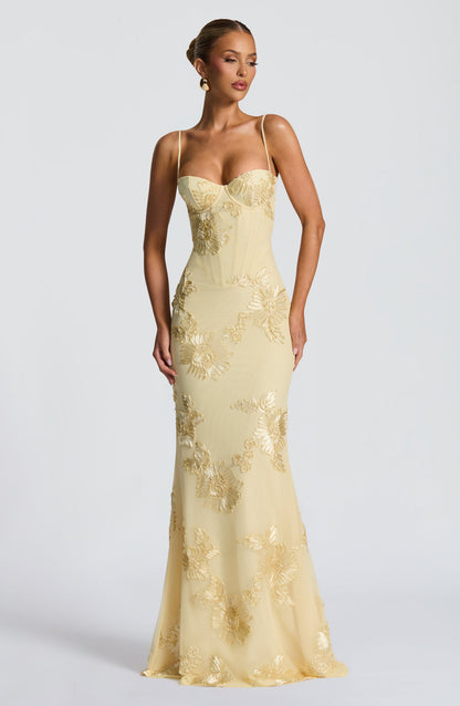 Koriora | Robe longue fleurie Mirelle