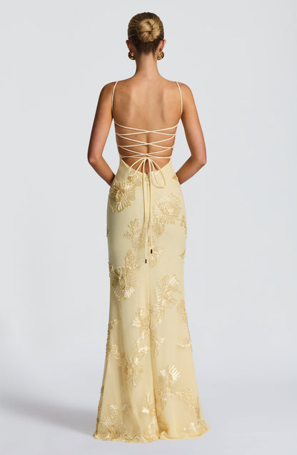Koriora | Robe longue fleurie Mirelle