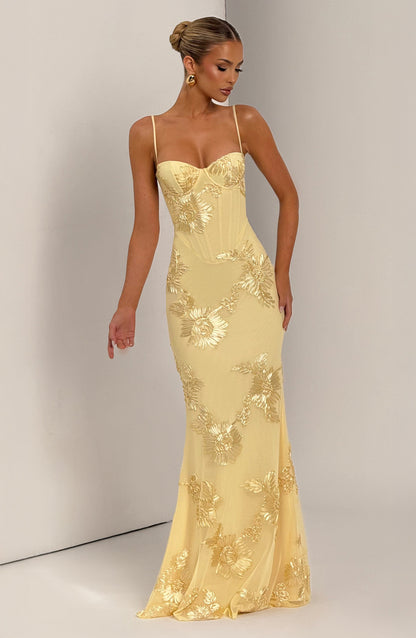 Koriora | Robe longue fleurie Mirelle
