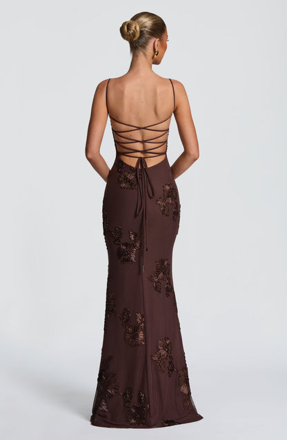 Koriora | Robe longue fleurie Mirelle