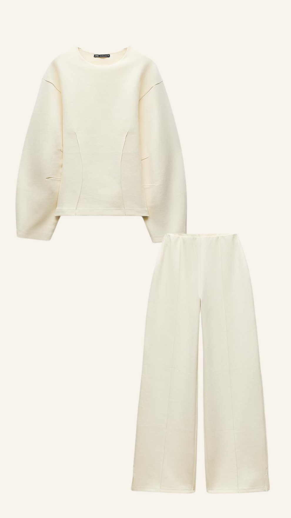 Sophia Women's Two-Piece Set – Minimalist Relaxed Style