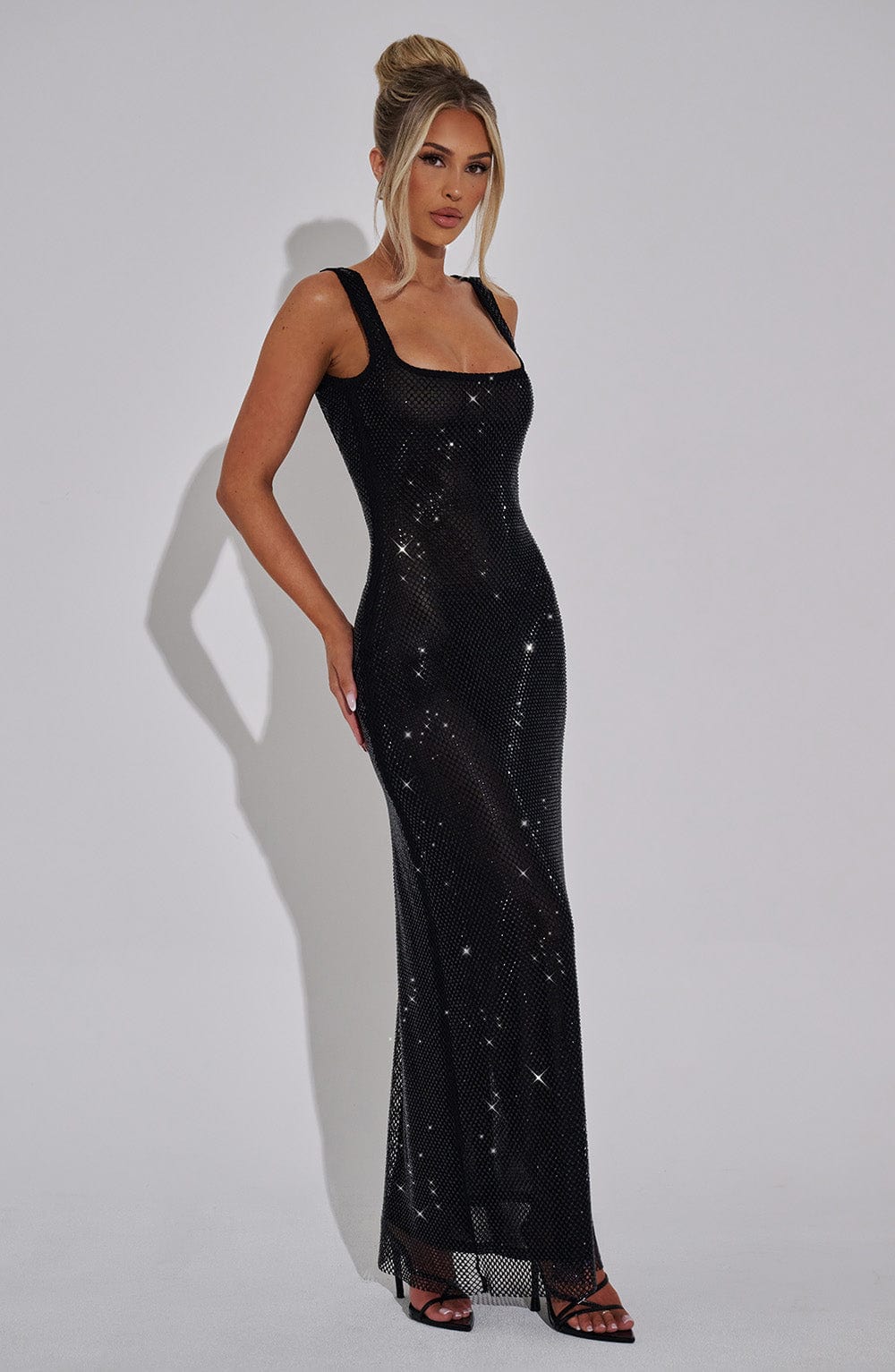 Koriora | Robe longue scintillante Lumina