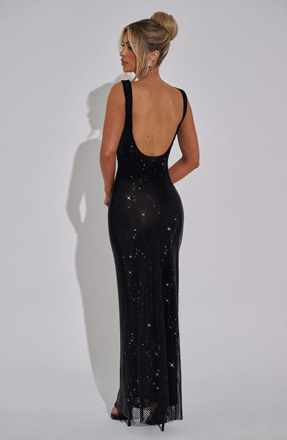 Koriora | Robe longue scintillante Lumina