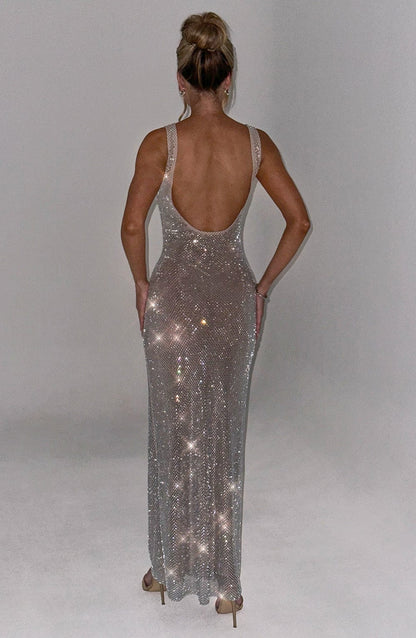 Koriora | Robe longue scintillante Lumina