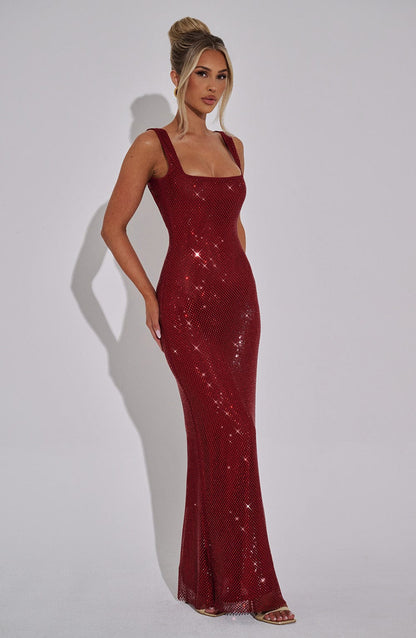 Koriora | Robe longue scintillante Lumina