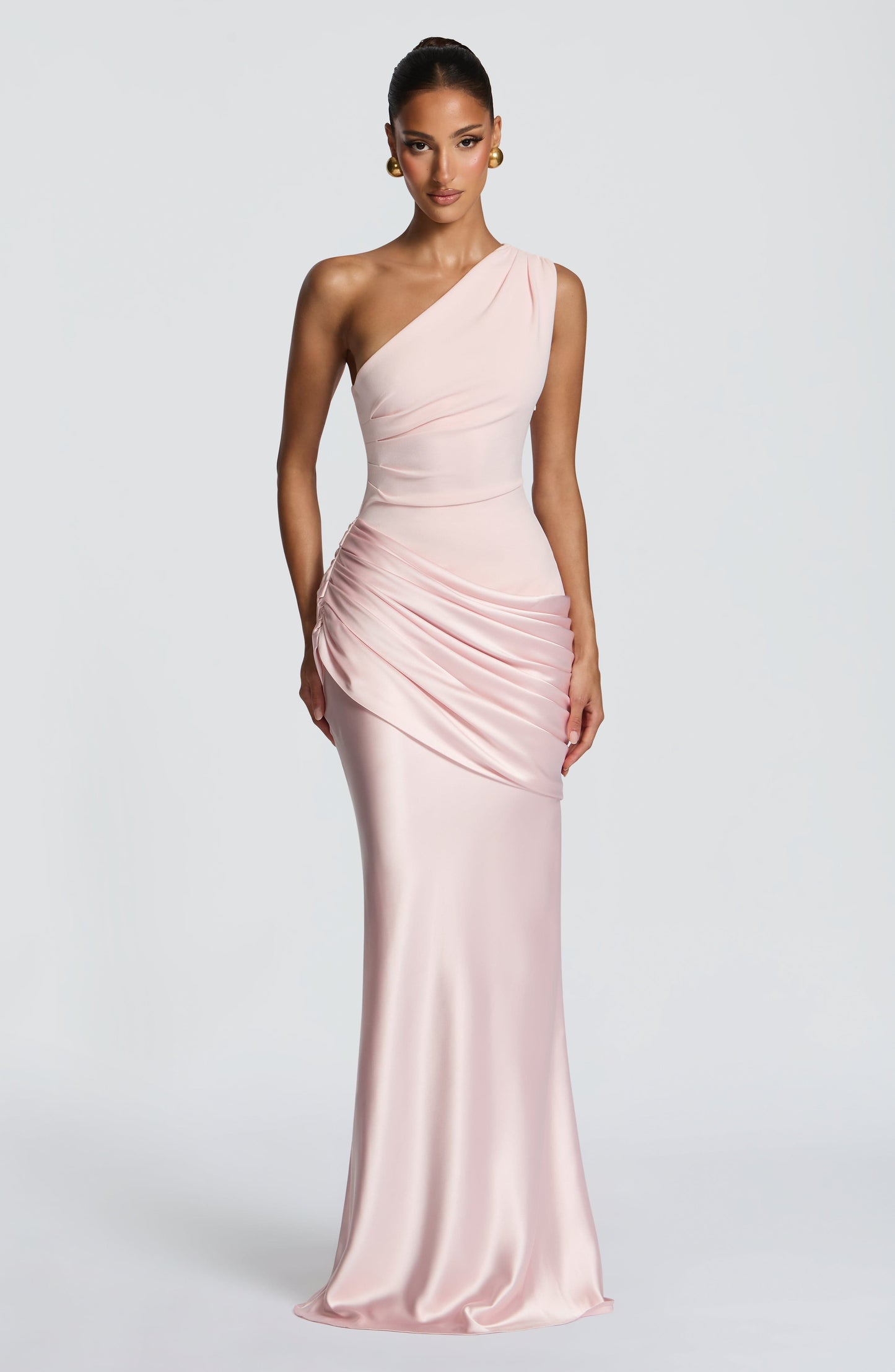 Koriora | Robe longue asymétrique Abbey