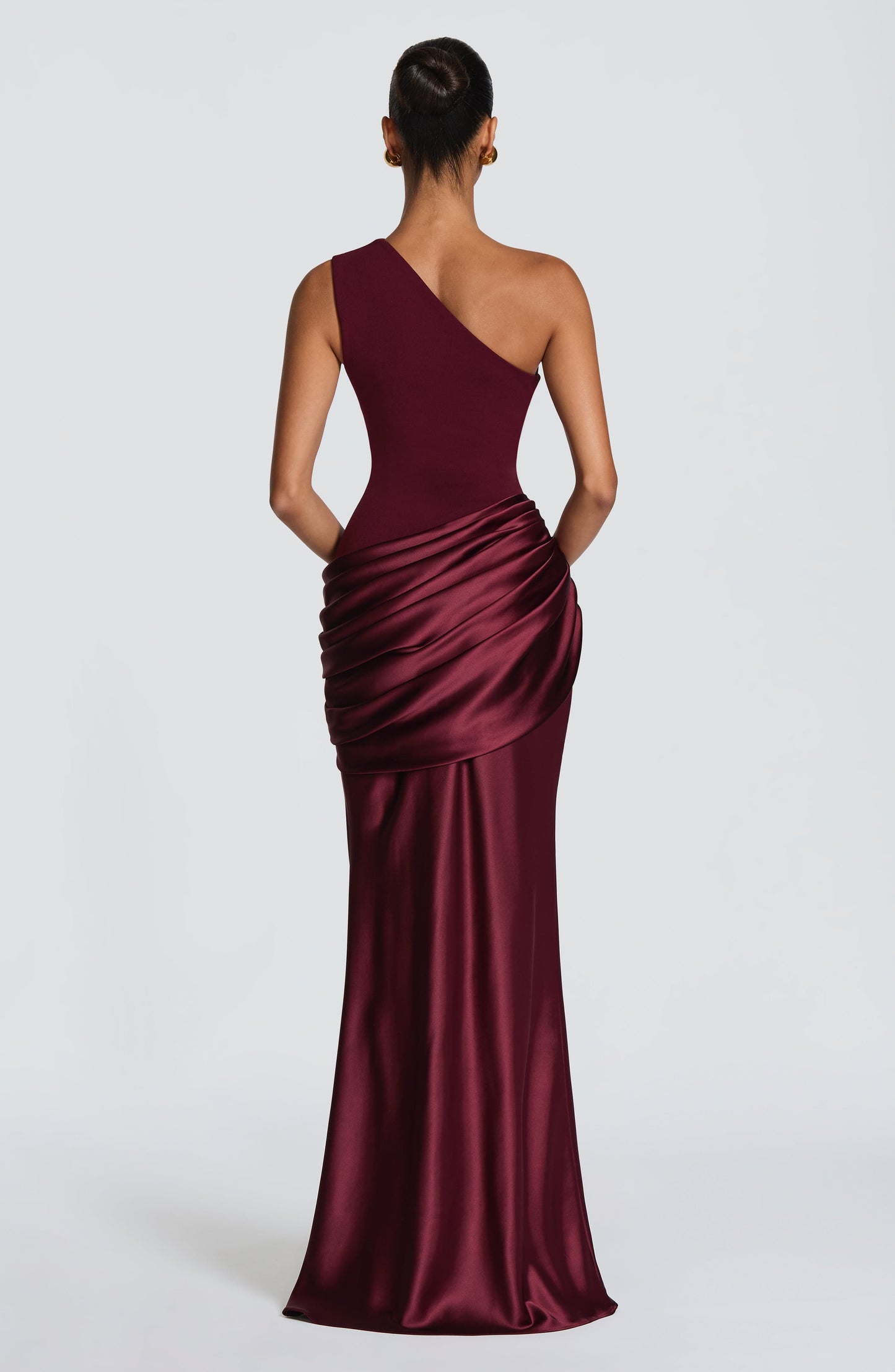 Koriora | Robe longue asymétrique Abbey