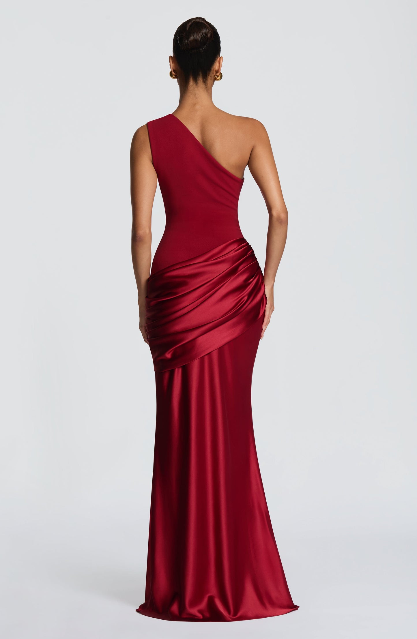 Koriora | Robe longue asymétrique Abbey